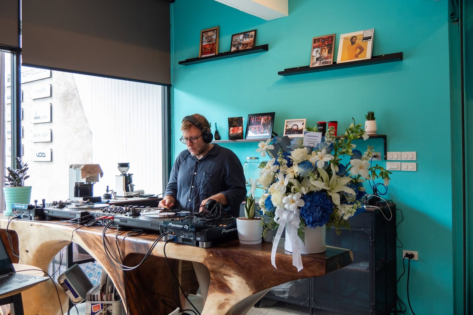 DJ Rudi Played a Vinyl Set at the Opening of Alba Integrate’s Phuket Showroom